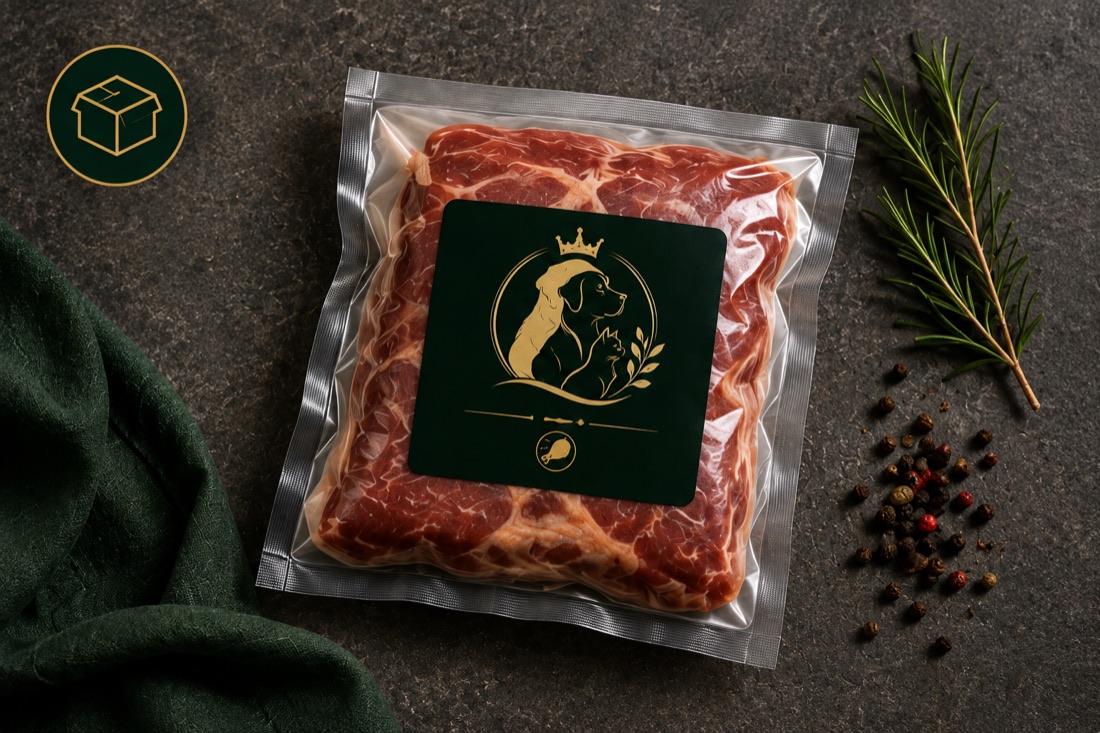 Vacuum-sealed Meat Legacy packs
